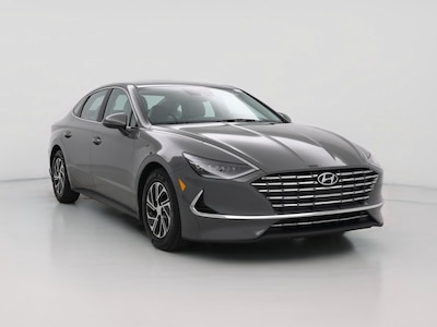 Gray 2022 Hyundai Sonata Hybrid Blue