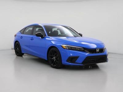 Blue 2023 Honda Civic Sport