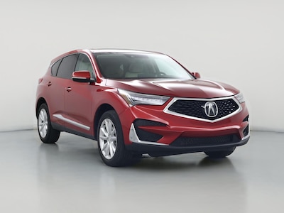 Red 2021 Acura RDX