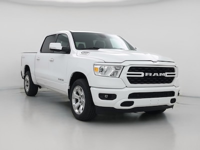White 2022 Ram 1500 Bighorn