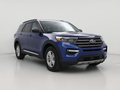 Blue 2020 Ford Explorer XLT