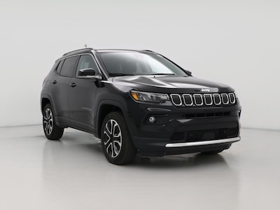 Black 2022 Jeep Compass Limited