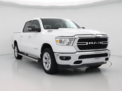 White 2022 Ram 1500 Bighorn