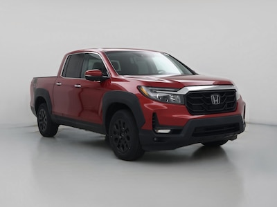 Red 2022 Honda Ridgeline RTL-E