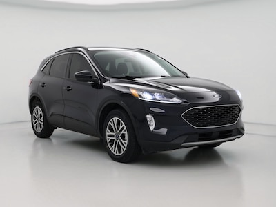 Blue 2021 Ford Escape Hybrid SEL