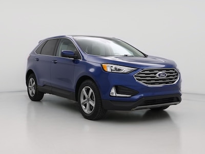 Blue 2022 Ford Edge SEL