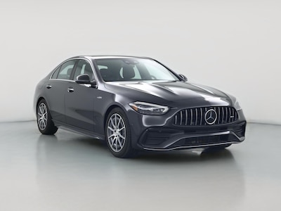 Gray 2024 Mercedes-Benz C43 AMG
