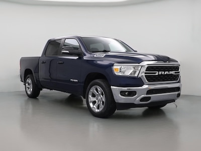 Blue 2022 Ram 1500 Bighorn