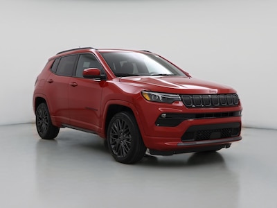 Red 2022 Jeep Compass Latitude