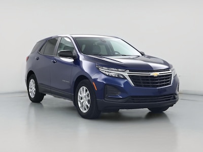 Blue 2022 Chevrolet Equinox LS