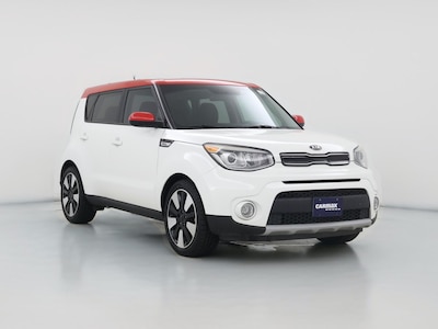 White 2019 Kia Soul +