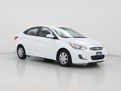 White 2016 Hyundai Accent SE