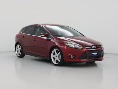 Red 2014 Ford Focus Titanium