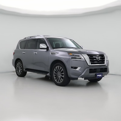 Gray 2024 Nissan Armada Platinum