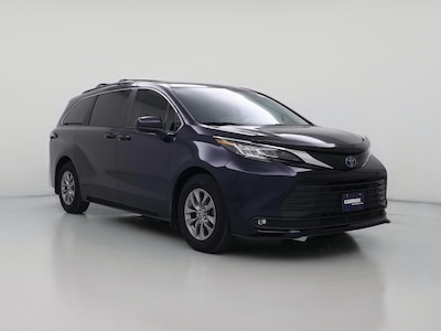 Blue 2022 Toyota Sienna Hybrid LE