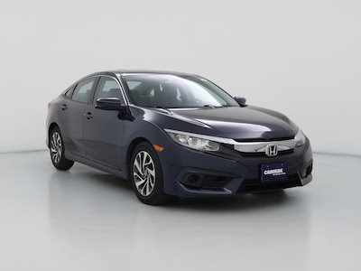 Blue 2018 Honda Civic EX