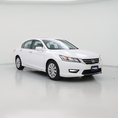 White 2014 Honda Accord EX-L