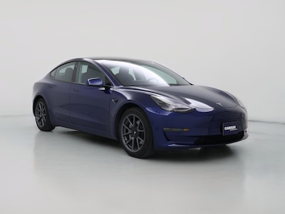 Blue 2021 Tesla Model 3 Long Range
