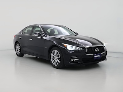 Black 2015 Infiniti Q50 Premium