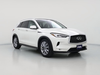 White 2020 Infiniti QX50 Luxe
