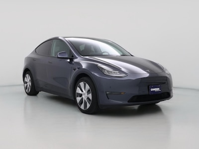 Gray 2022 Tesla Model Y Long Range