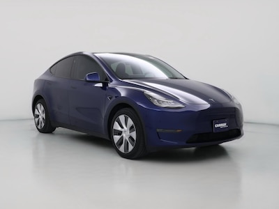 Blue 2023 Tesla Model Y Long Range