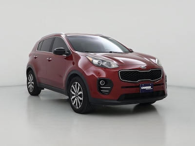 Red 2017 Kia Sportage EX