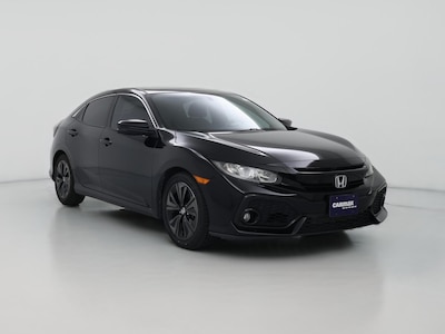 Black 2018 Honda Civic EX