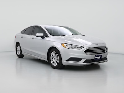 Silver 2017 Ford Fusion S