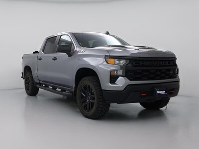 Gray 2023 Chevrolet Silverado 1500 Custom Trail Boss