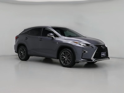 Gray 2017 Lexus RX 350 F-Sport