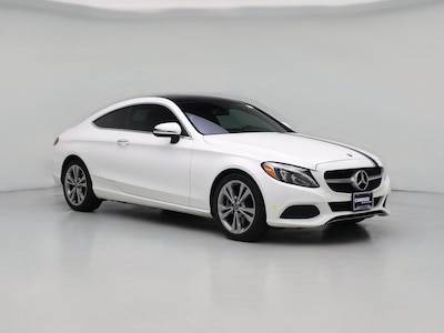White 2018 Mercedes-Benz C300