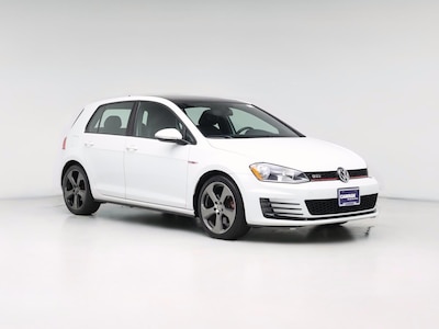 White 2015 Volkswagen GTI SE