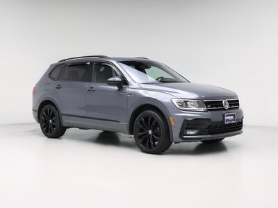 Gray 2020 Volkswagen Tiguan SE R-Line Black