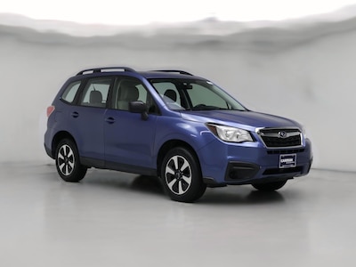 Blue 2017 Subaru Forester 2.5I