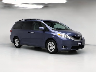 Blue 2015 Toyota Sienna XLE Premium