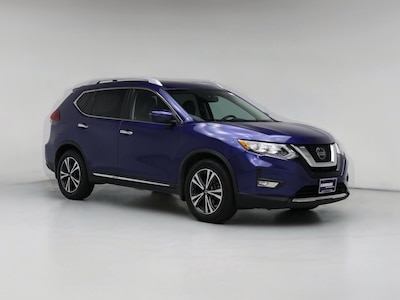 Blue 2018 Nissan Rogue SL