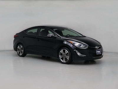 Black 2014 Hyundai Elantra Sport