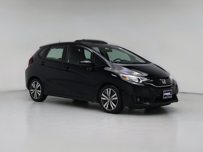 Black 2015 Honda Fit EX