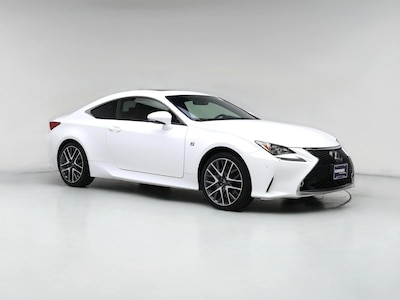 White 2016 Lexus RC 300