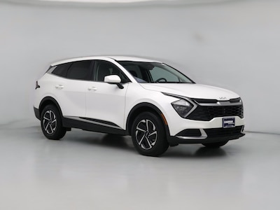 White 2023 Kia Sportage Hybrid LX