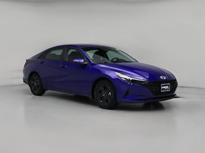 Blue 2023 Hyundai Elantra Hybrid Blue