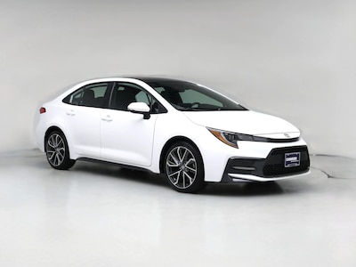 White 2022 Toyota Corolla SE