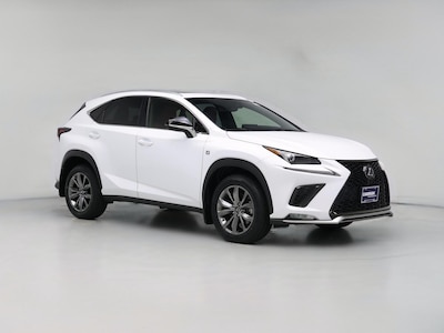 White 2021 Lexus NX 300 F-Sport