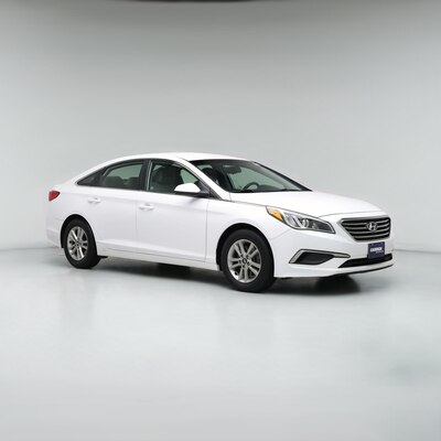 White 2016 Hyundai Sonata SE