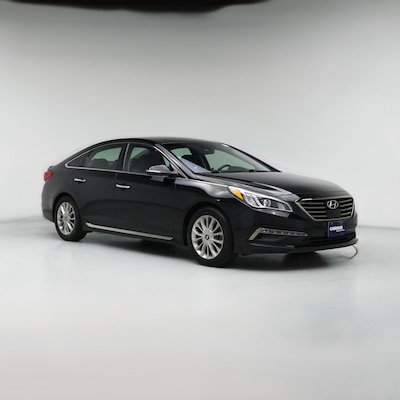 Black 2015 Hyundai Sonata Limited