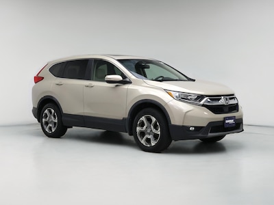 Tan 2017 Honda CR-V EX-L