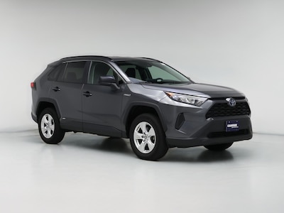 Gray 2021 Toyota RAV4 Hybrid LE