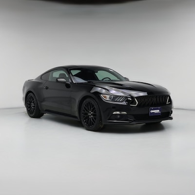 Black 2015 Ford Mustang Ecoboost