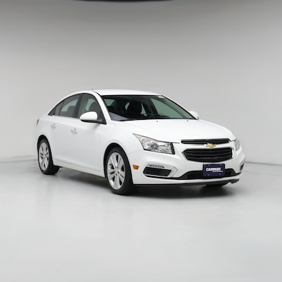 White 2015 Chevrolet Cruze LTZ